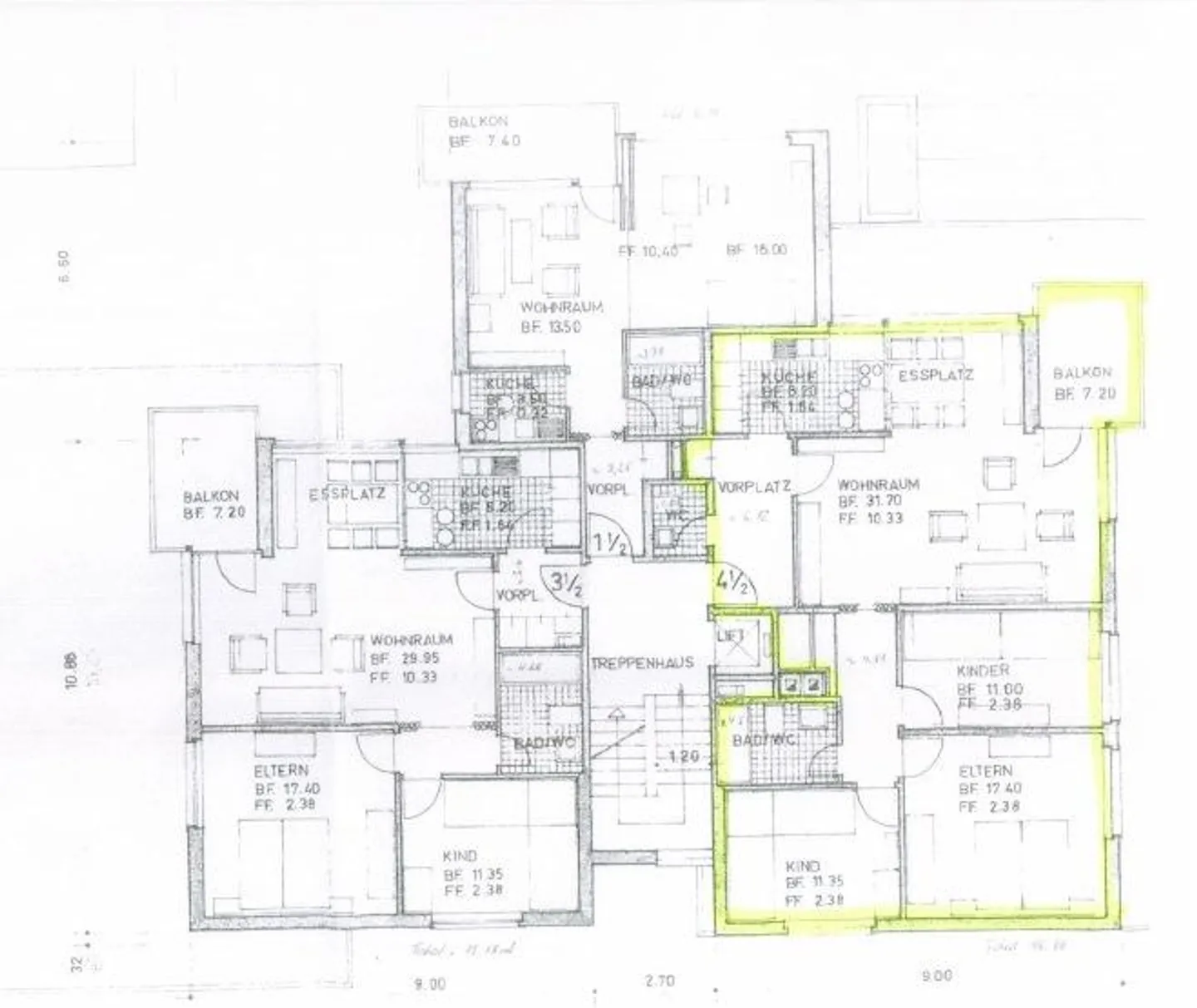 107 m2 superficie abitabile totale | Vicino al centro di Baden - Foto 10 di 10