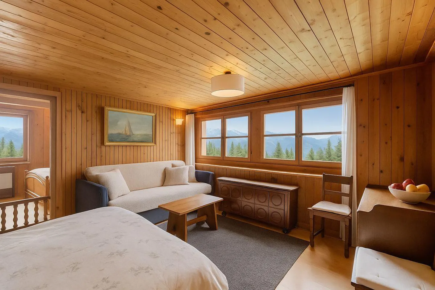 Bel Appartement avec Vue Montagne - Photo 1 sur 8