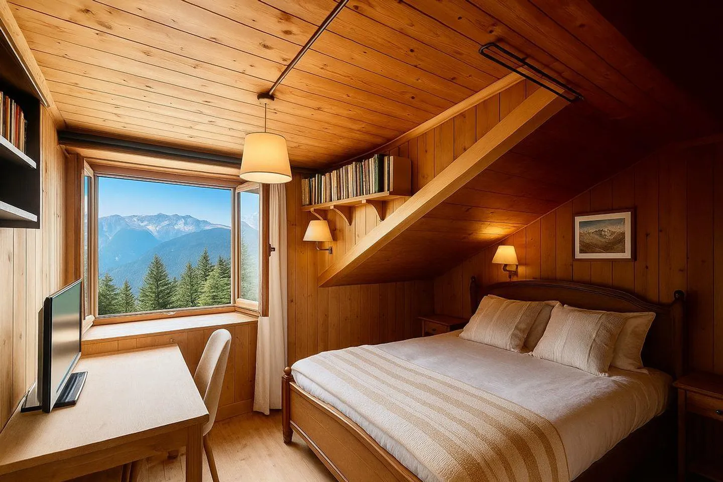 Bel Appartement avec Vue Montagne - Photo 6 sur 8