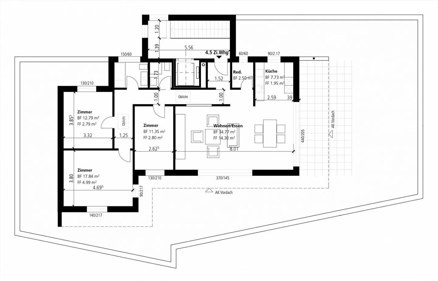 Appartamento Attico 4.5 stanze con grande terrazza - Foto 11 di 11