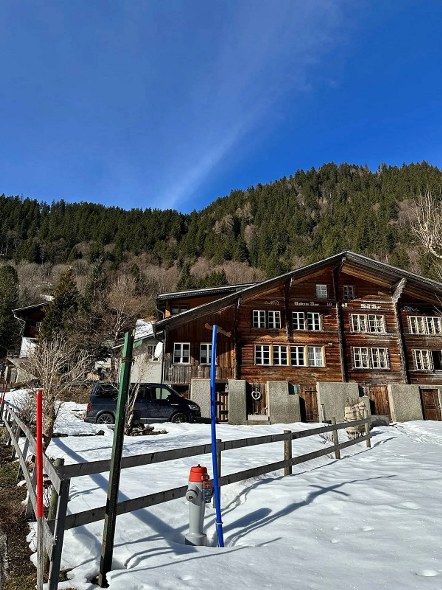 Half of a Detached House in a Simple Bernese Oberland Farmhouse - Photo 1 of 14