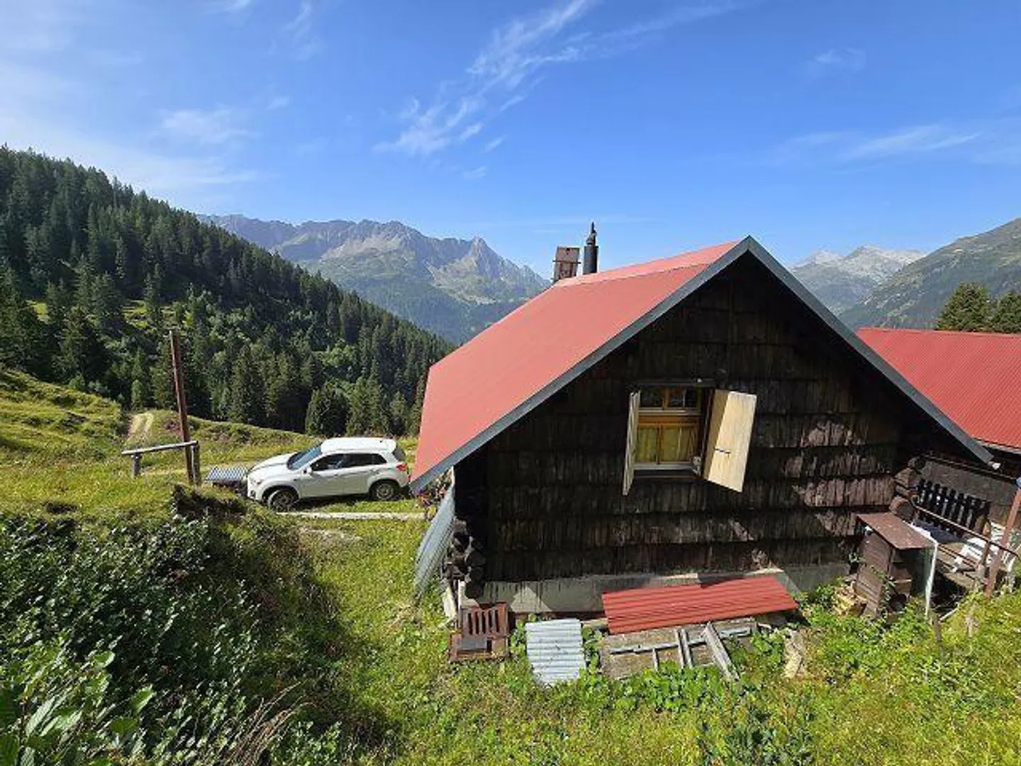 «31/2-Zimmer-Rustico an sehr ruhiger, sonniger Aussichtslage mit viel Land /Cascina di 3,5 loc. in mezza alla natura con grande terreno» - Foto 36 von 40