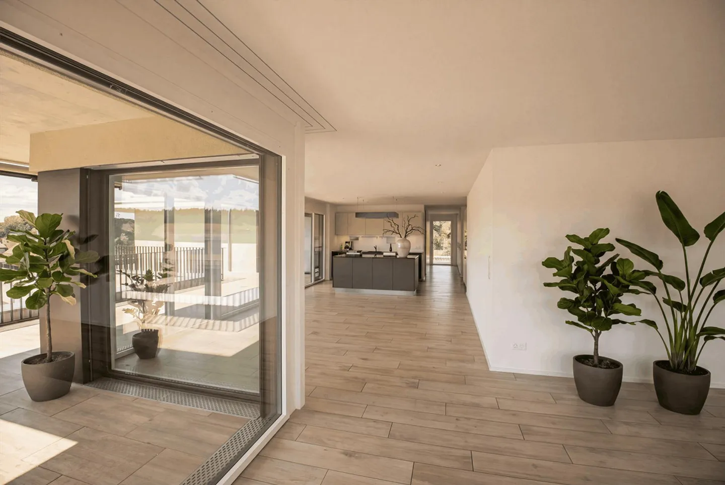 Bijou penthouse de 148 m² avec terrasse de 137 m² et sauna extérieur - Photo 3 sur 5