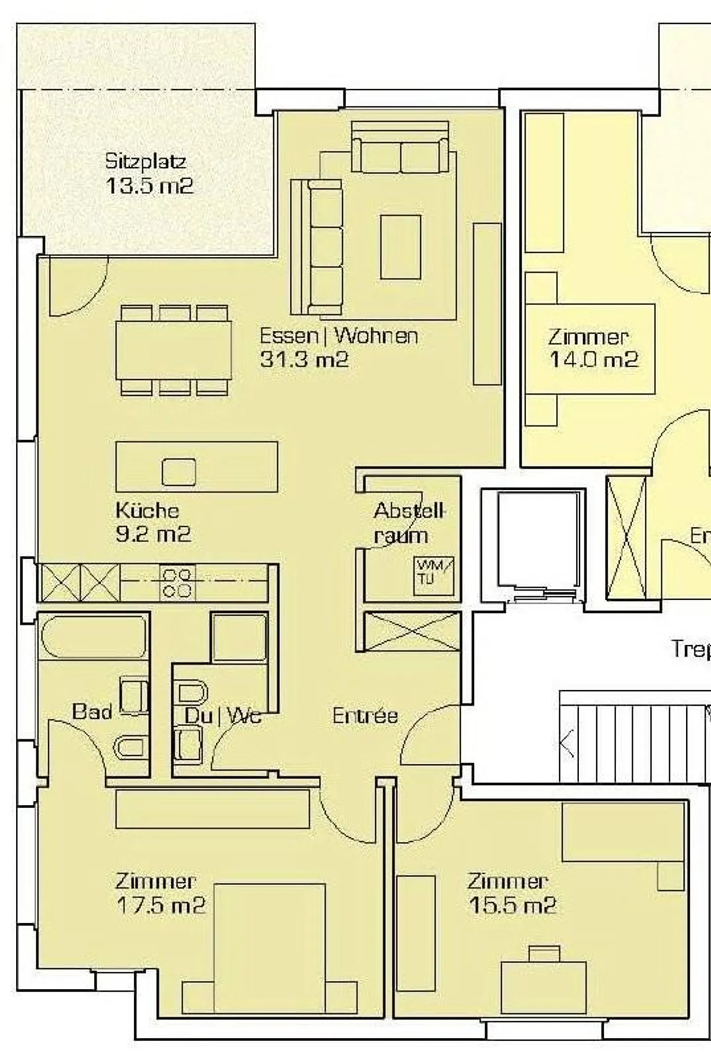 Exclusive 3.5-room living oasis with garden seating area - Photo 7 of 7
