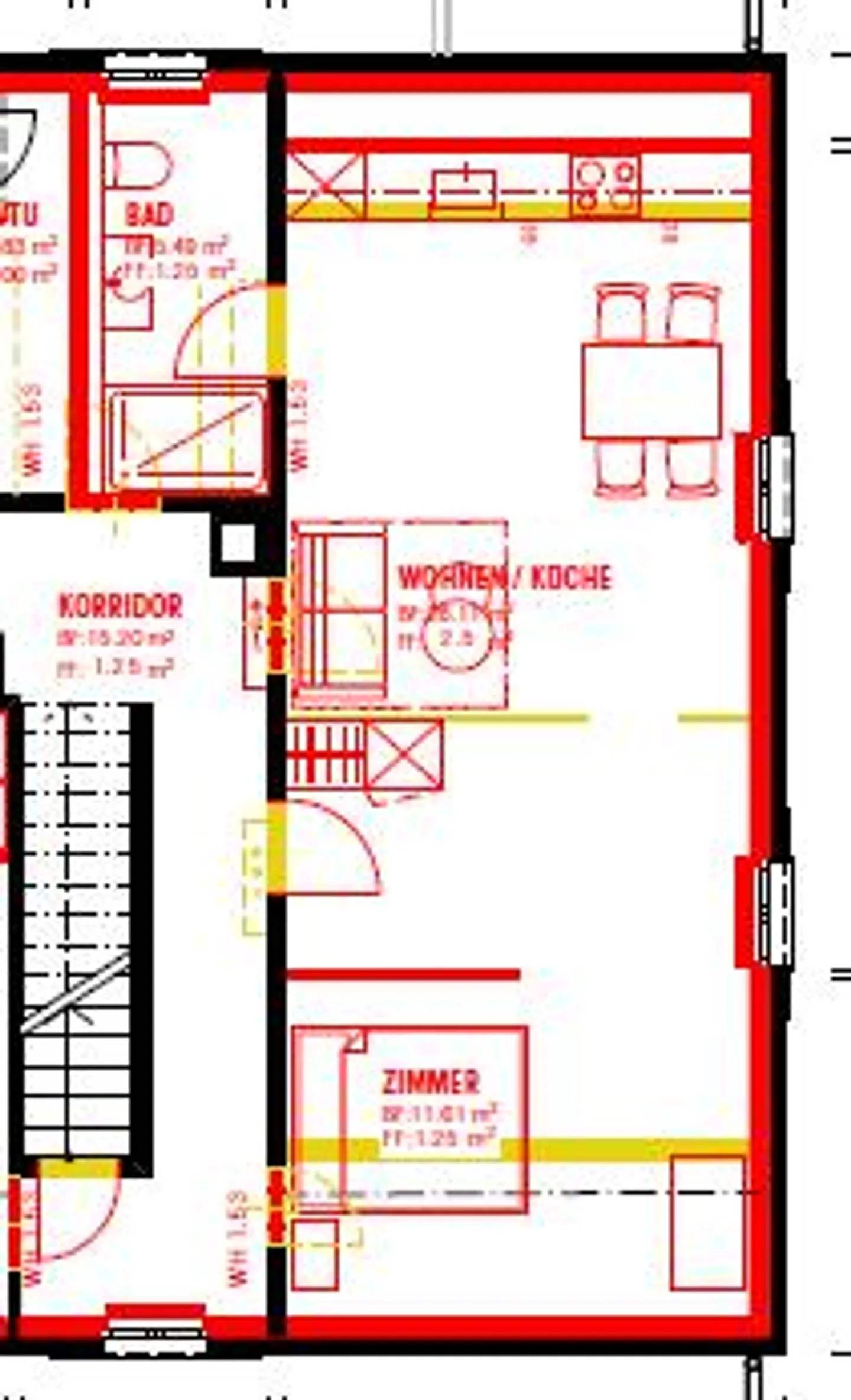 Charmante 2.5-Zimmerwohnung - Foto 4 von 4
