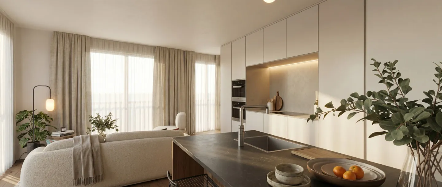 NOUVEAU Duplex 4.5 confortable avec vue imprenable Propriété 304 - Photo 1 sur 10