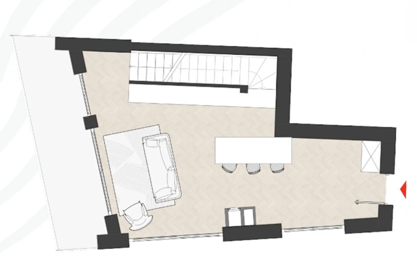 NOUVEAU Duplex 4.5 confortable avec vue imprenable Propriété 304 - Photo 3 sur 10