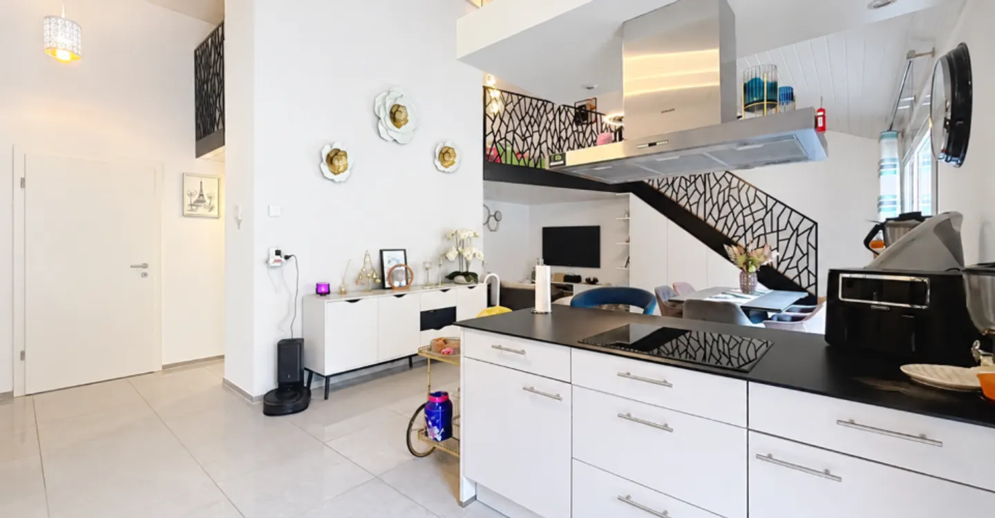 Cozy 3.5 room penthouse with mezzanine and huge terrace - Photo 1 of 12