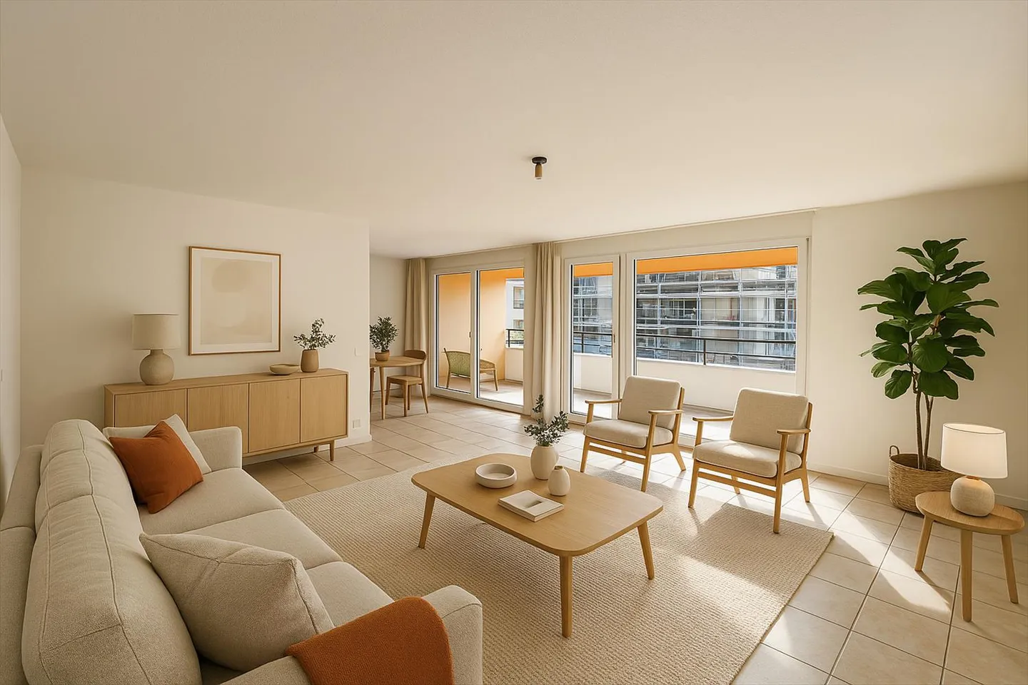 CASATAX - 4-Zimmer-Wohnung mit großem Balkon. - Foto 1 von 6