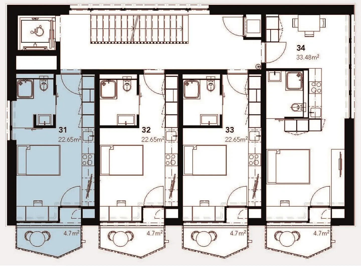 1,5-Zimmerwohnung in bester Lage - Foto 5 von 5
