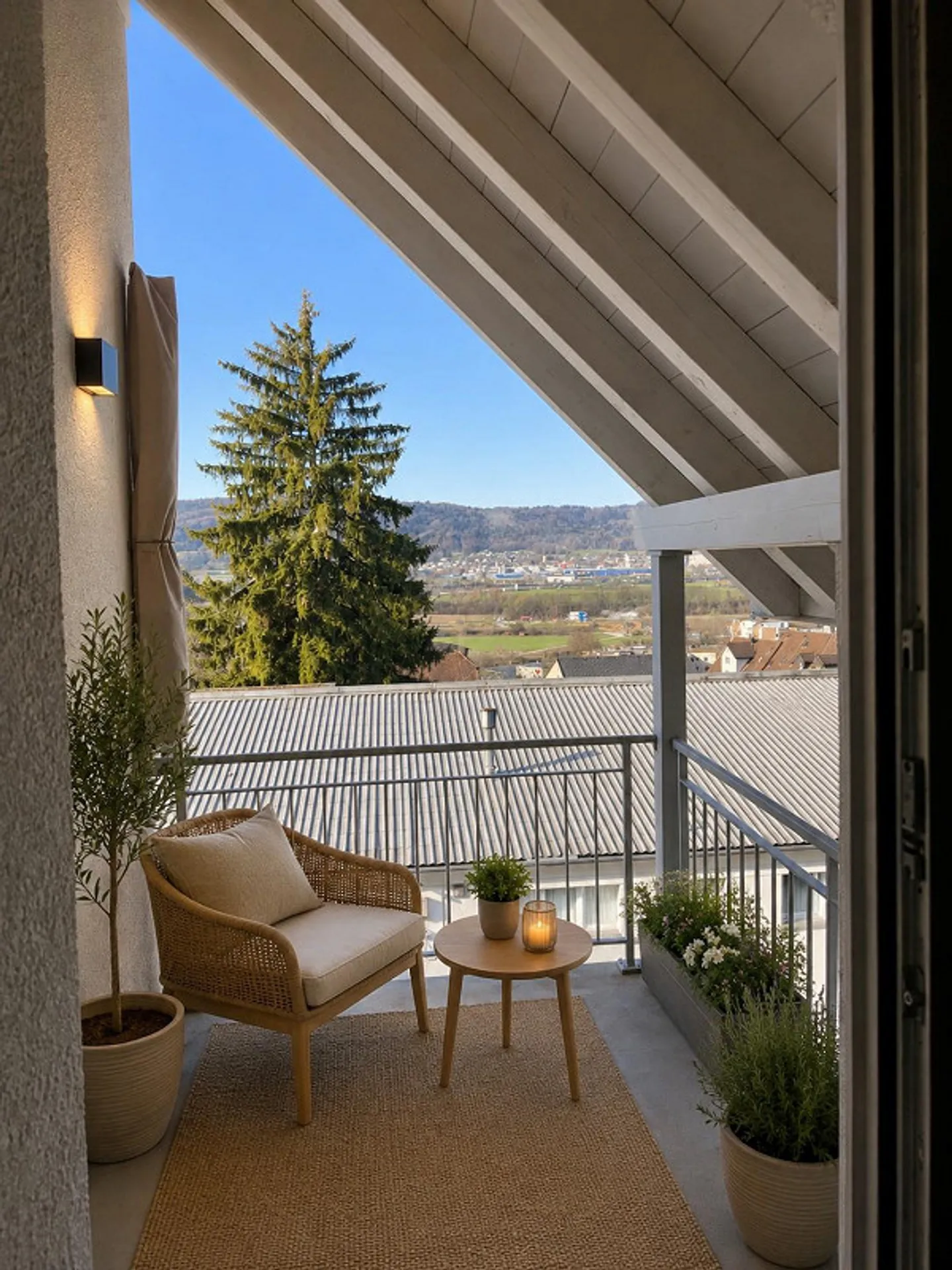 Appartement en duplex de 3,5 pièces avec vue - Photo 4 sur 10
