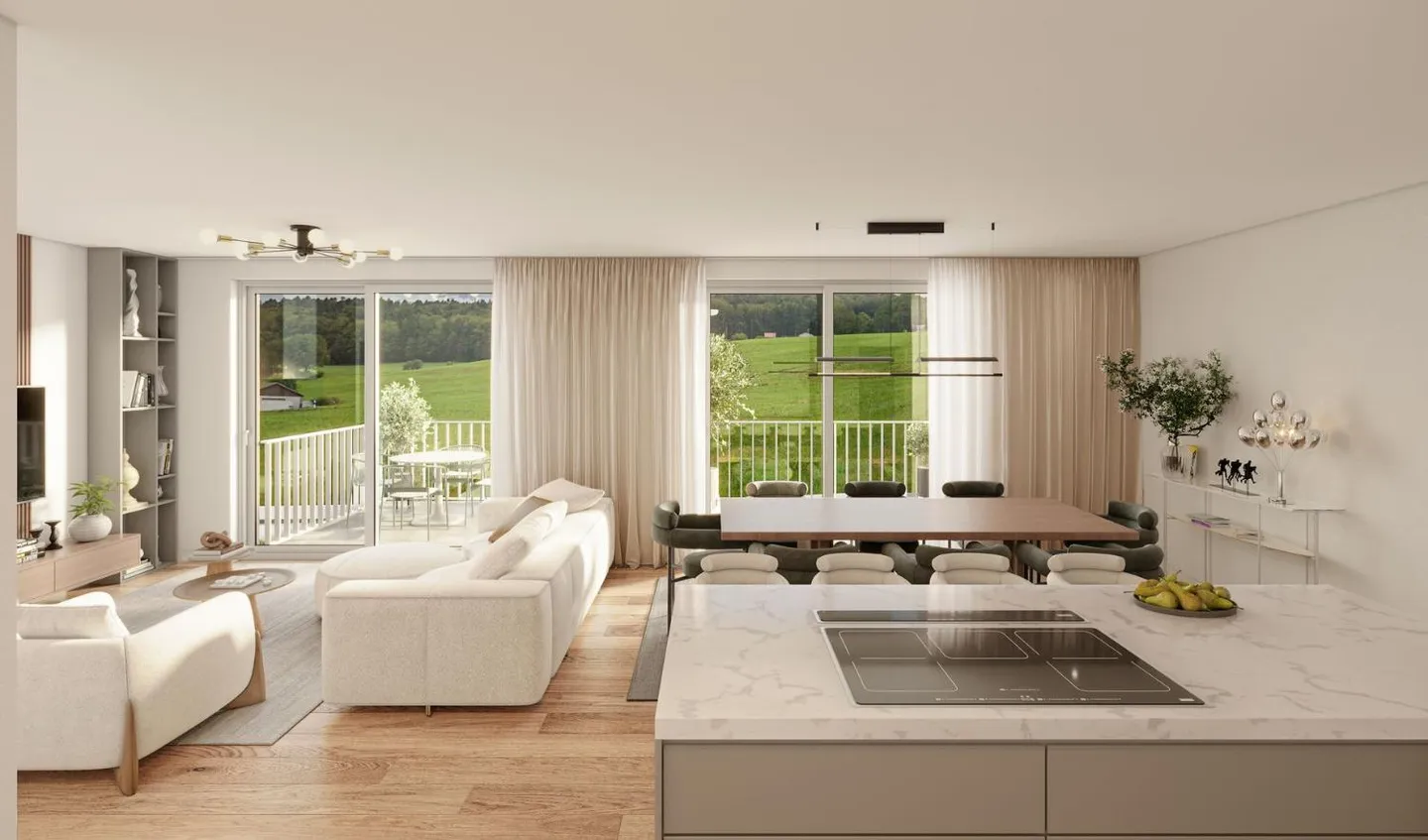 3,5-Zimmer-Wohnung - Foto 1 von 6