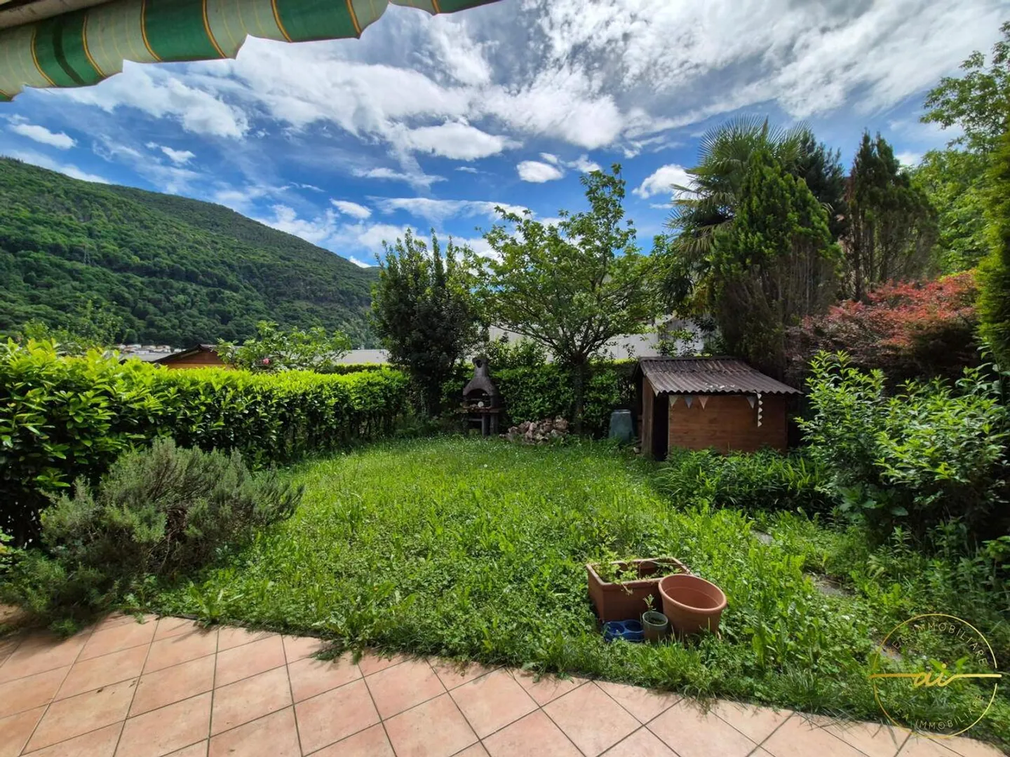 Casa a schiera luminosa con giardino a Barbengo - Foto 9 di 13