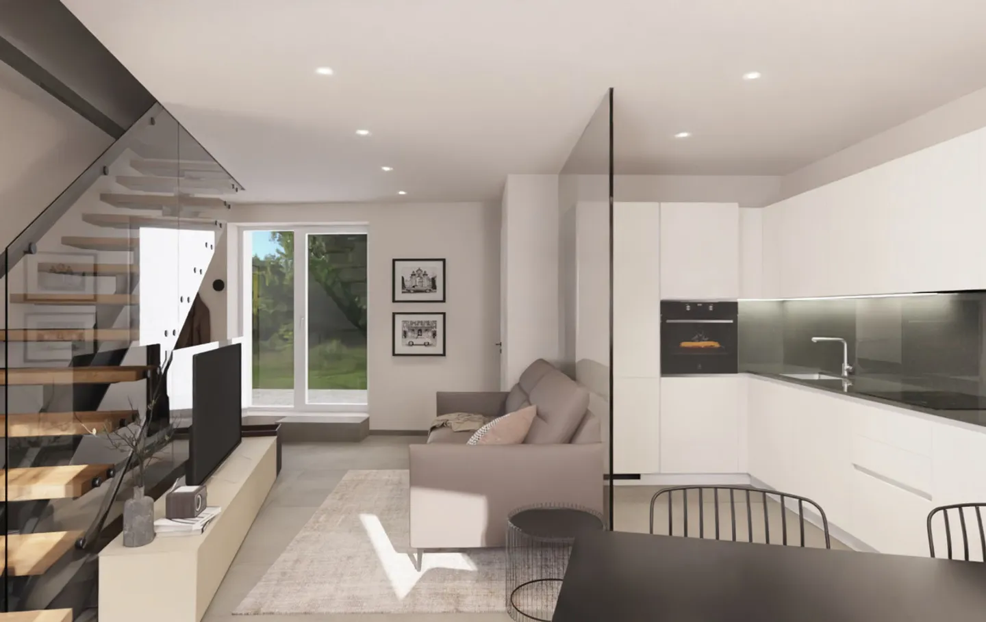 3,5 Lokale Duplex in Bedano - Foto 3 von 5