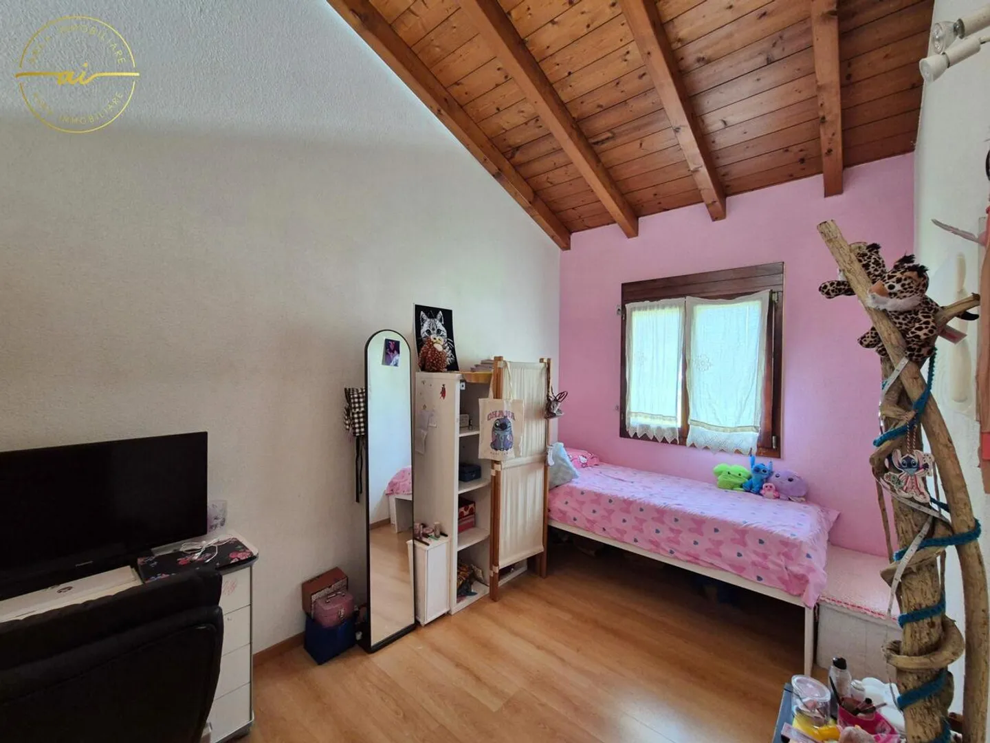 Casa a schiera luminosa con giardino a Barbengo - Foto 13 di 13