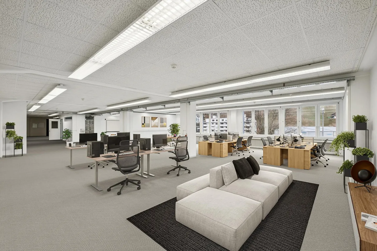 Attractive office spaces with beautiful lake view - Photo 2 of 9