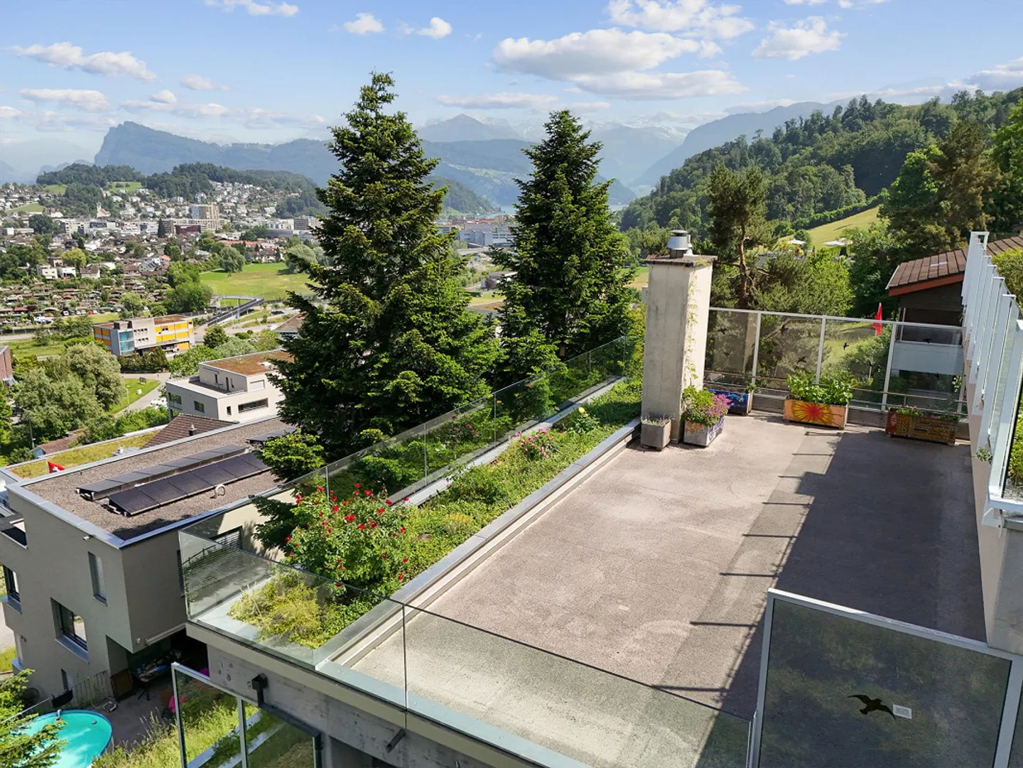 Terrassenwohnung mit Aussicht - Foto 1 von 10