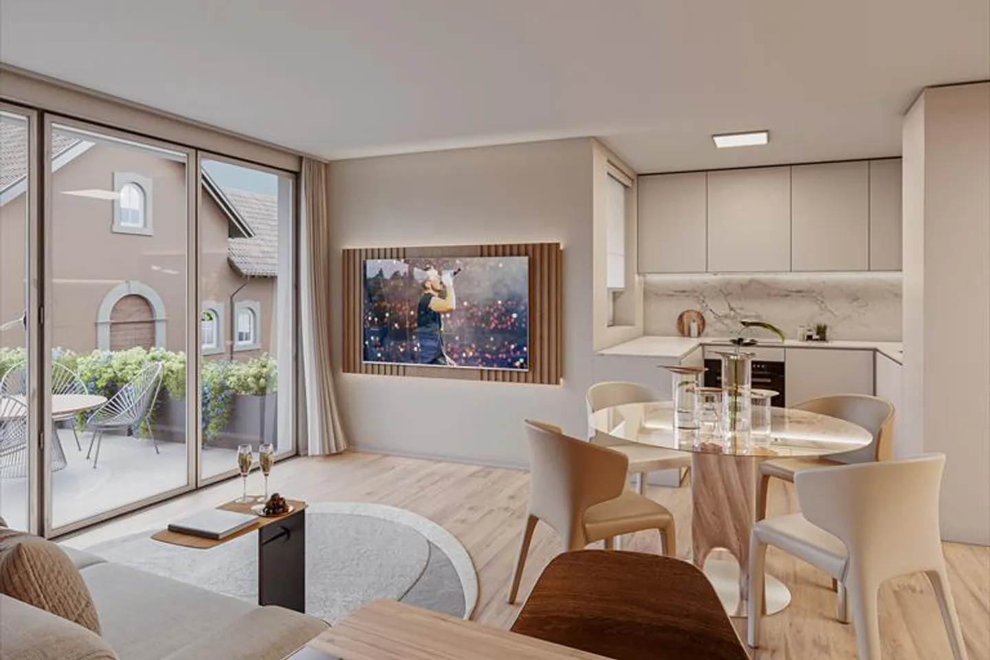 Beautiful studio of 50 m²? Ideal location in the heart of the village - Photo 1 of 3