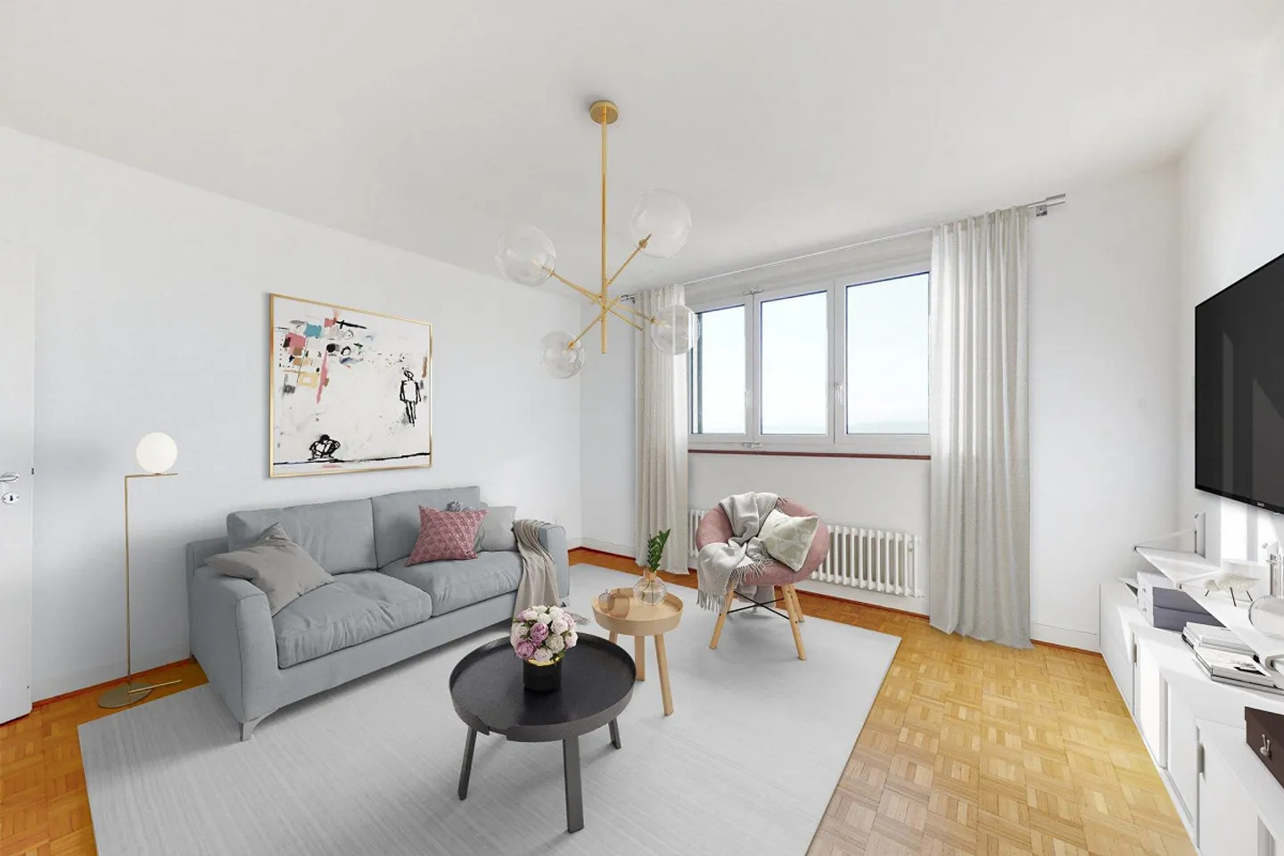 Appartement Charmant avec Vue sur le Lac - Photo 1 sur 6