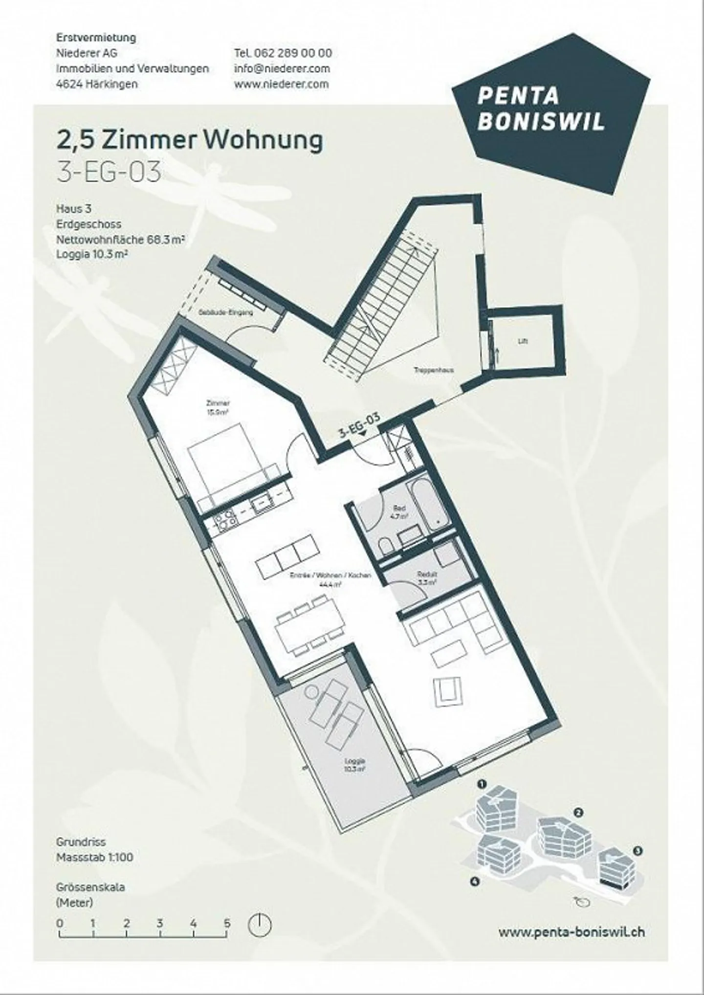Appartement moderne à Boniswil - Photo 11 sur 12