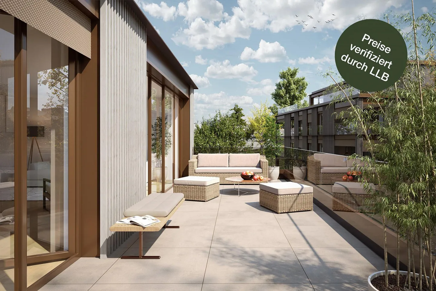 Exclusive penthouse living above the rooftops of Kilchberg - Photo 1 of 8