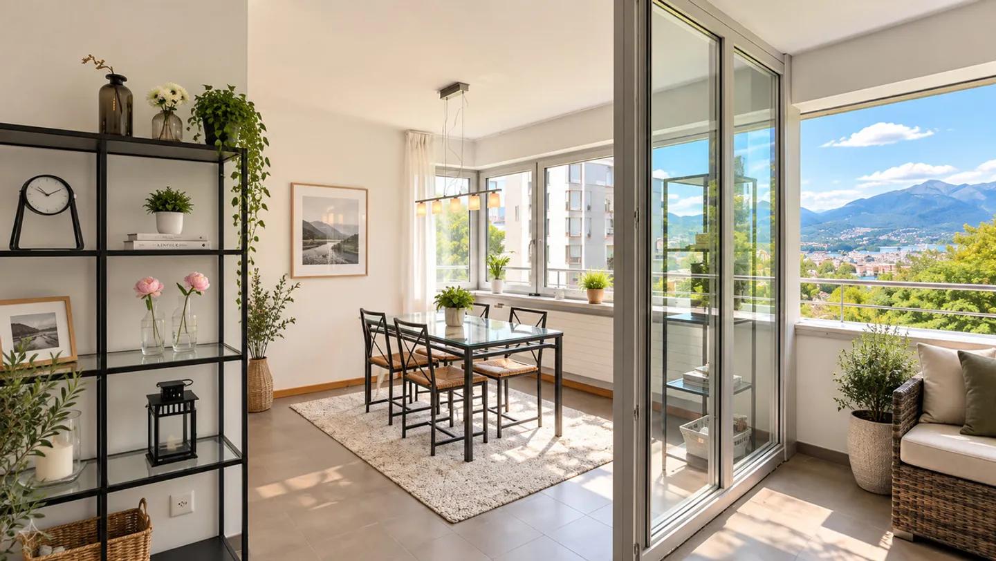 Torre Beta | Helle 3,5 Zimmer in strategischer Lage - Foto 8 von 16