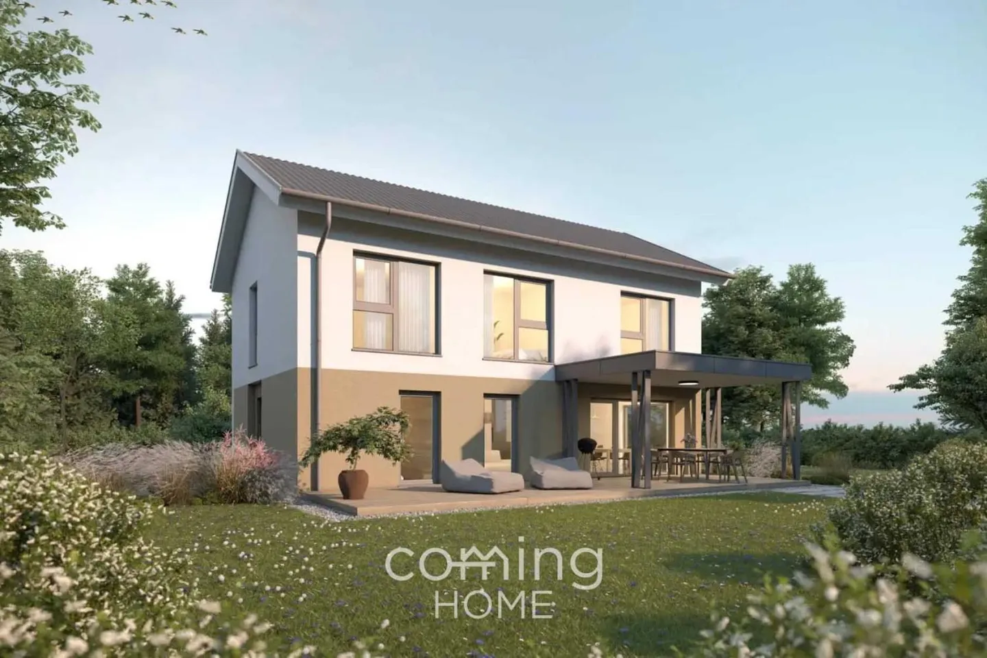 Modernes Einfamilienhaus in Gamsen - Foto 2 von 4