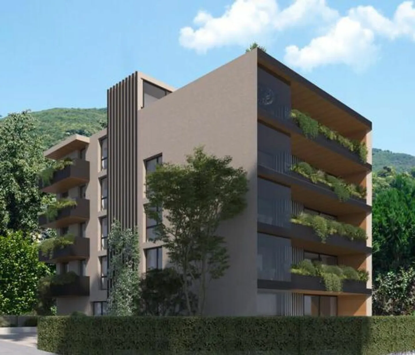 VENDESI A MINUSIO - APPARTAMENTO 3.5 LOCALI CON GIARDINO PRIVATO IN NUOVA RESIDENZA - Foto 2 di 8
