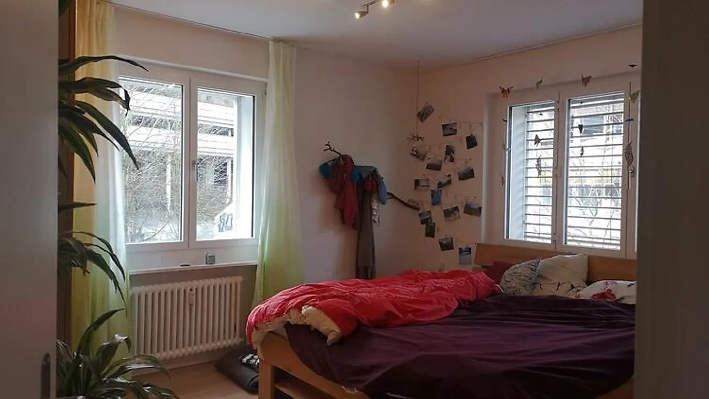 APPARTEMENT 3½ PIÈCES À WABERN (BE), MEUBLÉ, TEMPORAIRE - Photo 4 sur 5