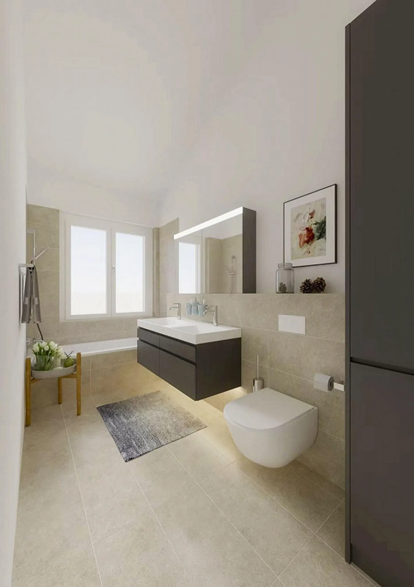 Posizione esclusiva all'Aarequai di Thun - Nuovo appartamento mansardato - Foto 12 di 13