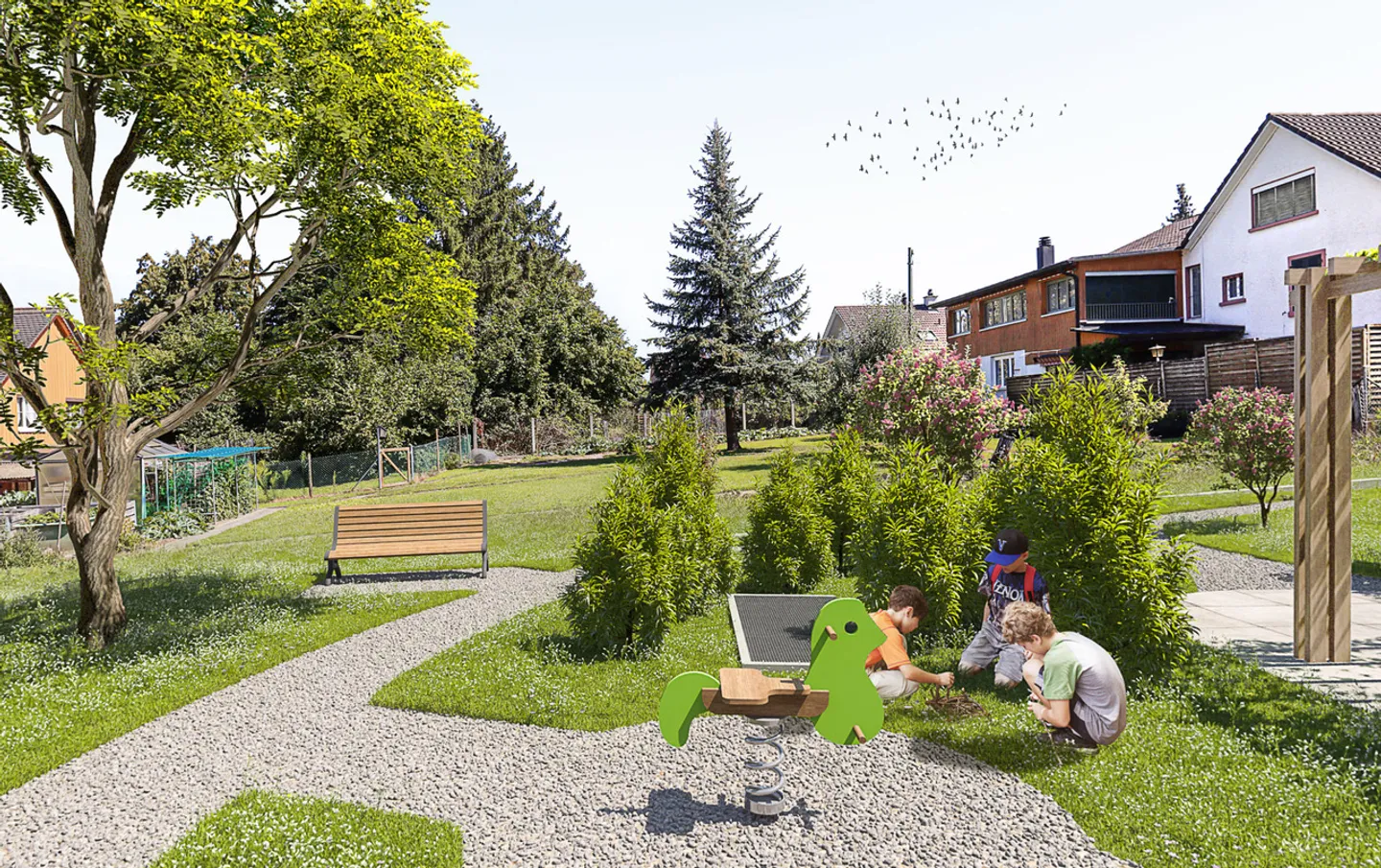 Appartement en duplex 3½ pièces avec jardin d'hiver - Photo 17 sur 25