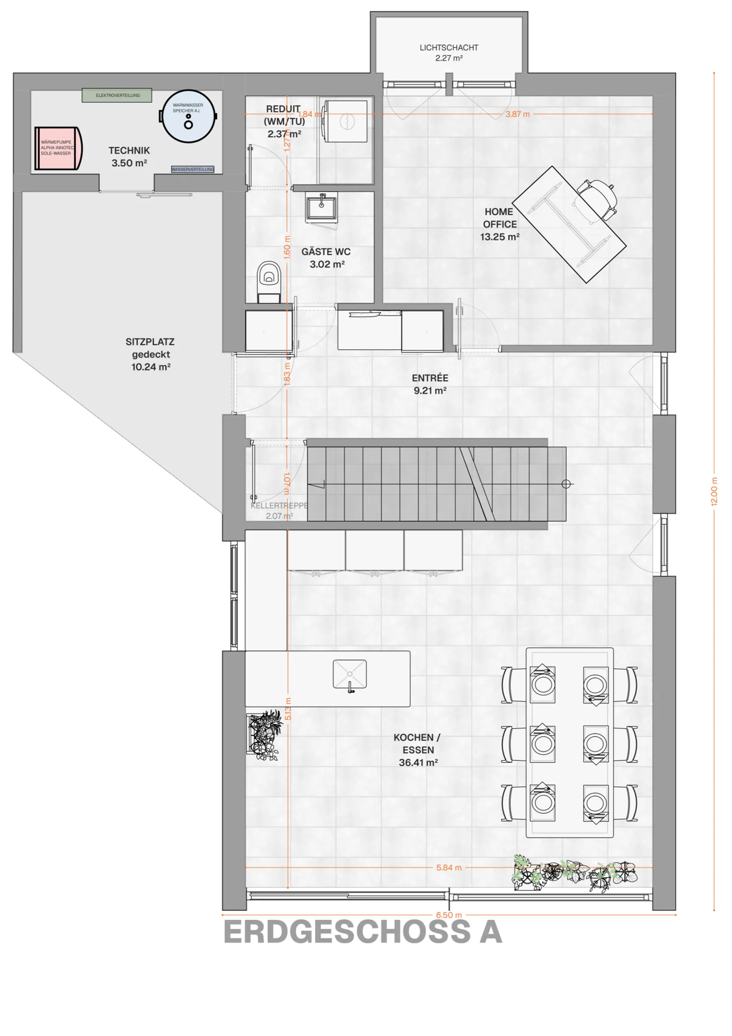 Nouvelle construction de trois maisons individuelles modernes à l'envers dans la commune de Seeland Jens - Photo 3 sur 7