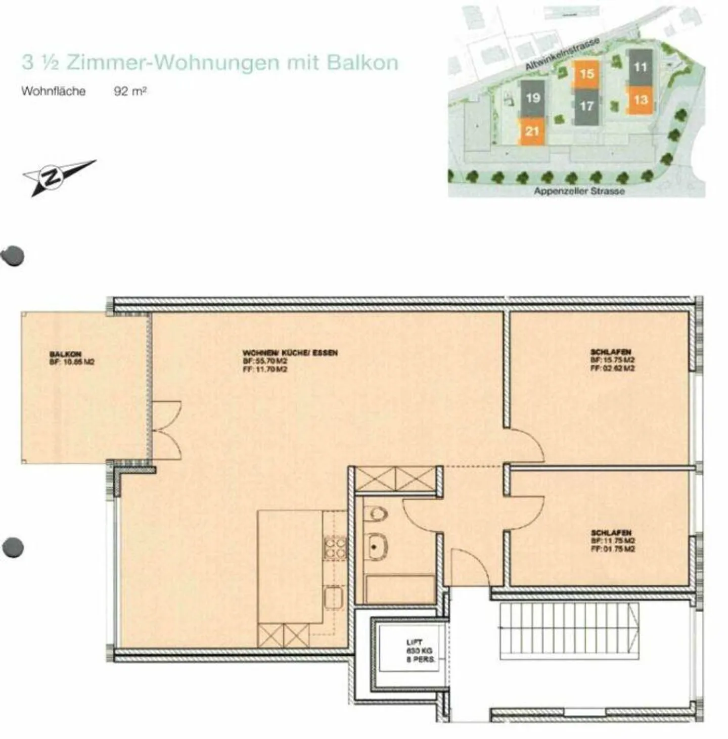Modern 3.5 Room Apartment - Photo 10 of 10