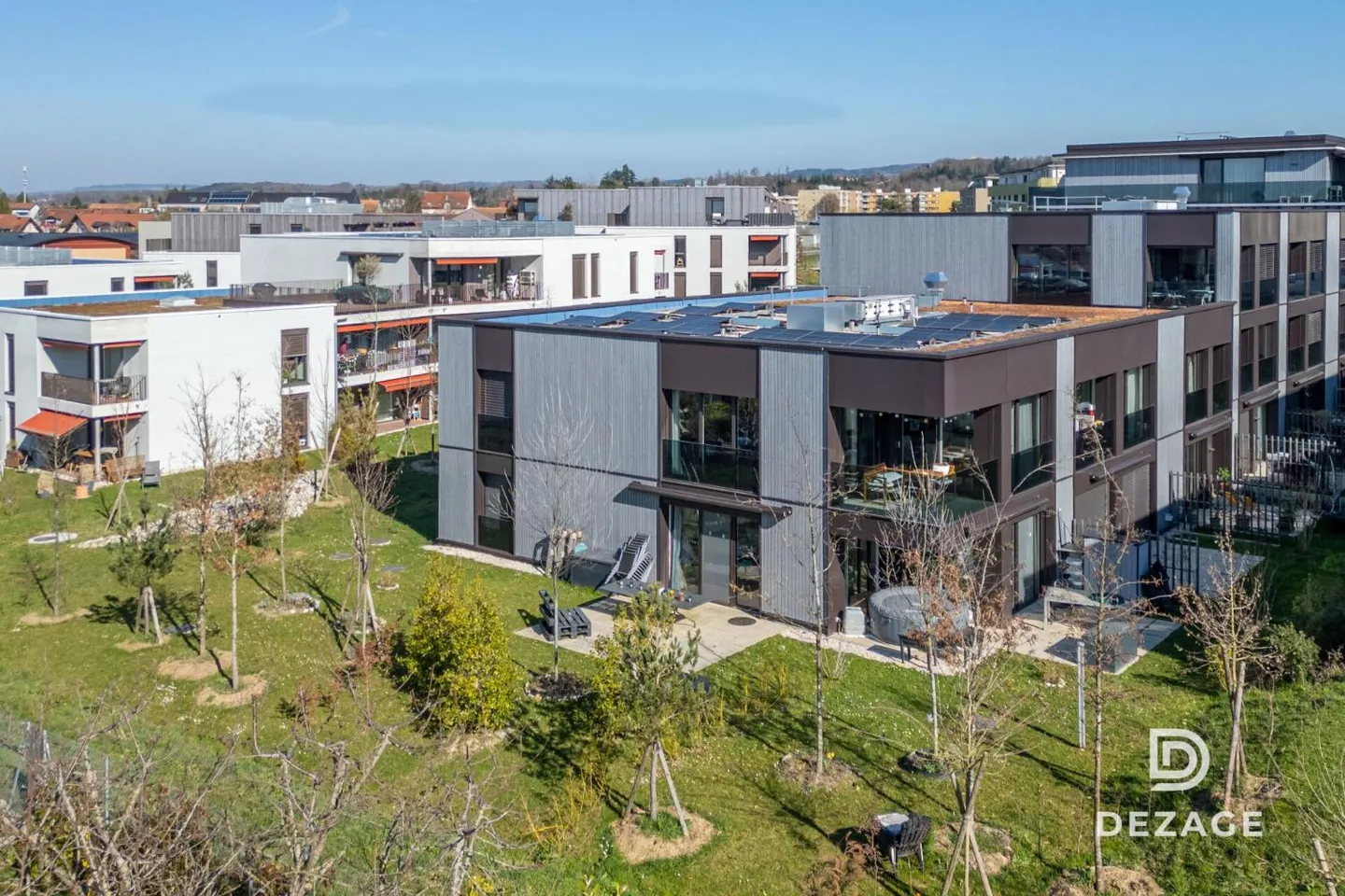 Wohnung mit Garten, Minergie-zertifiziert, in einem ruhigen Viertel in Echallens - Foto 11 von 13