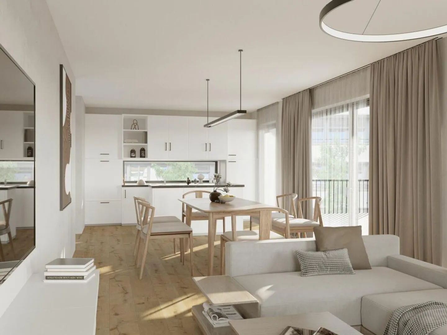 Première location : appartement spacieux de 2,5 pièces avec loggia - Photo 2 sur 3