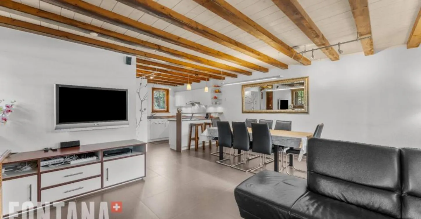 Demi-chalet in triplex - La Marchande 2D, PPE Les Parchets - Foto 6 di 12