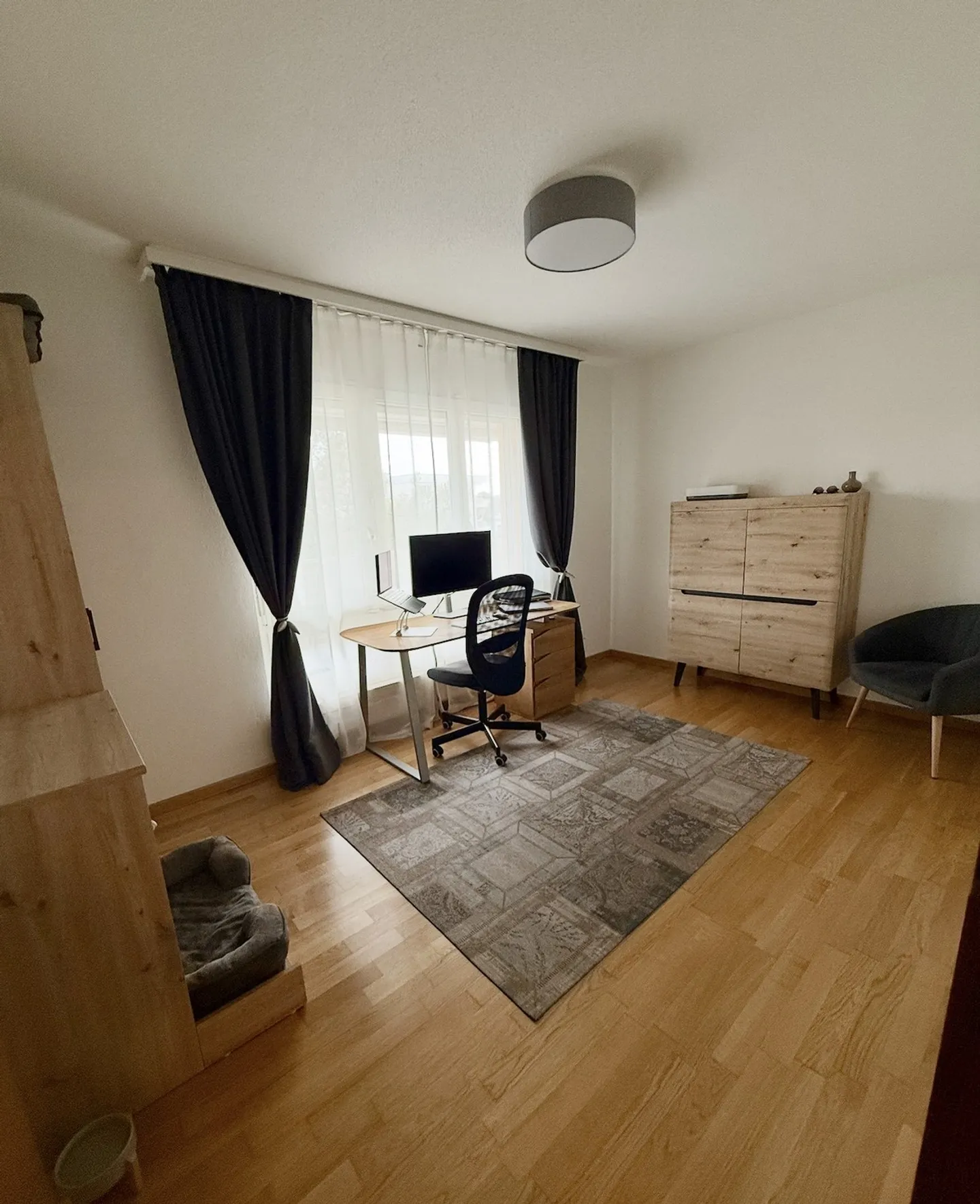 Appartement spacieux de 5,5 pièces avec cheminée et grand balcon sud - Photo 5 sur 15
