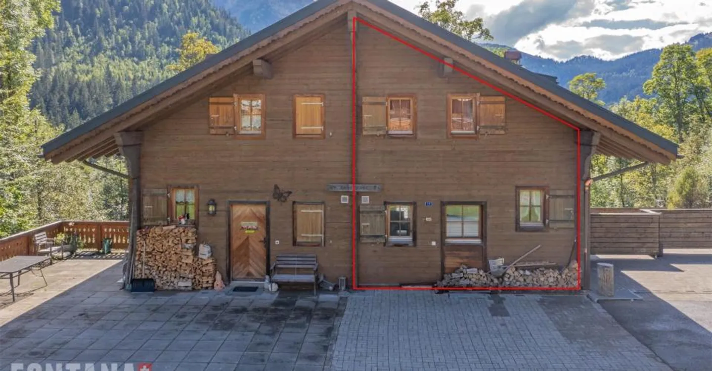 Demi-chalet in triplex - La Marchande 2D, PPE Les Parchets - Foto 11 di 12