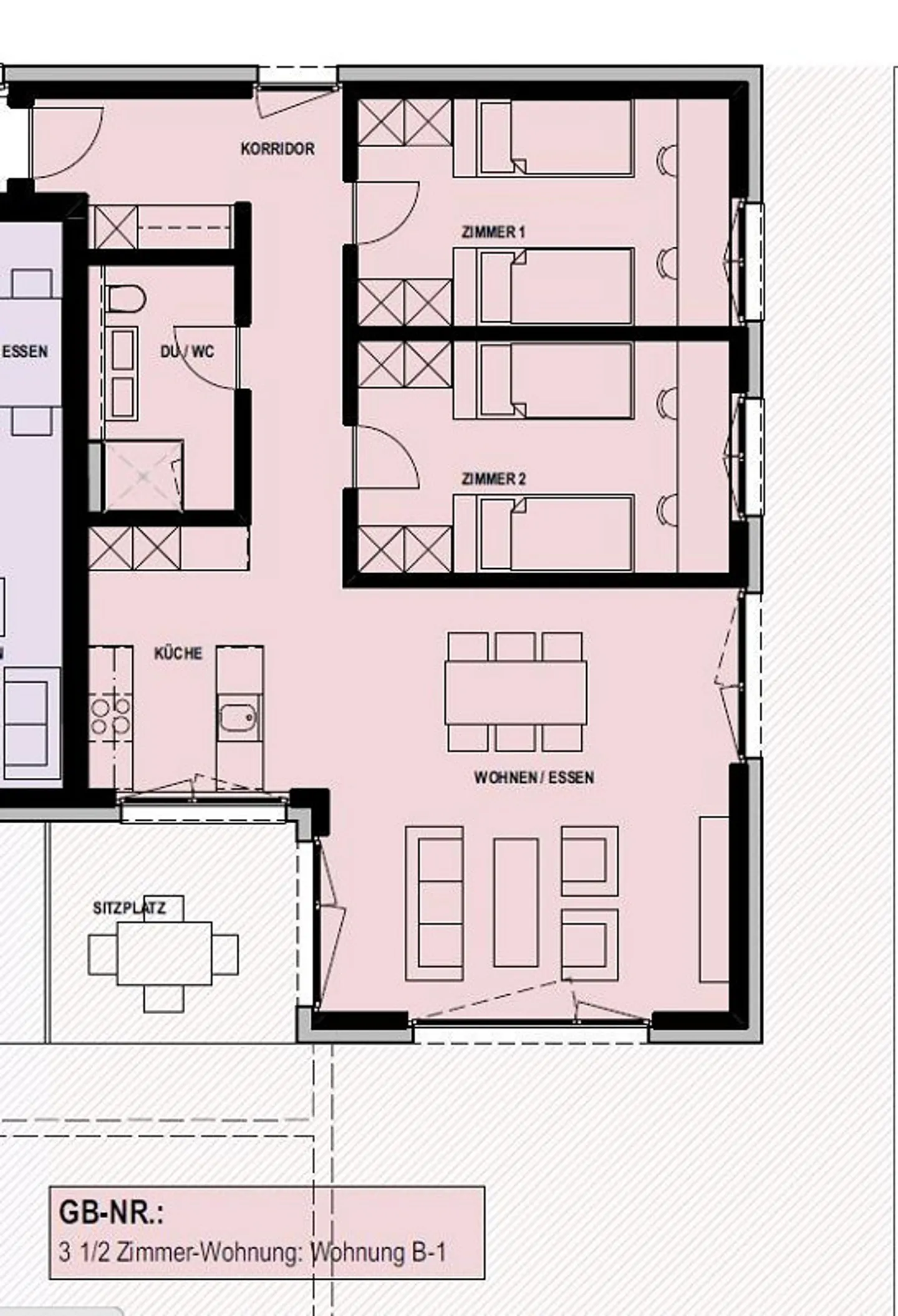 Moderne 3.5-Zimmerwohnungen in Amsteg - Foto 13 von 13