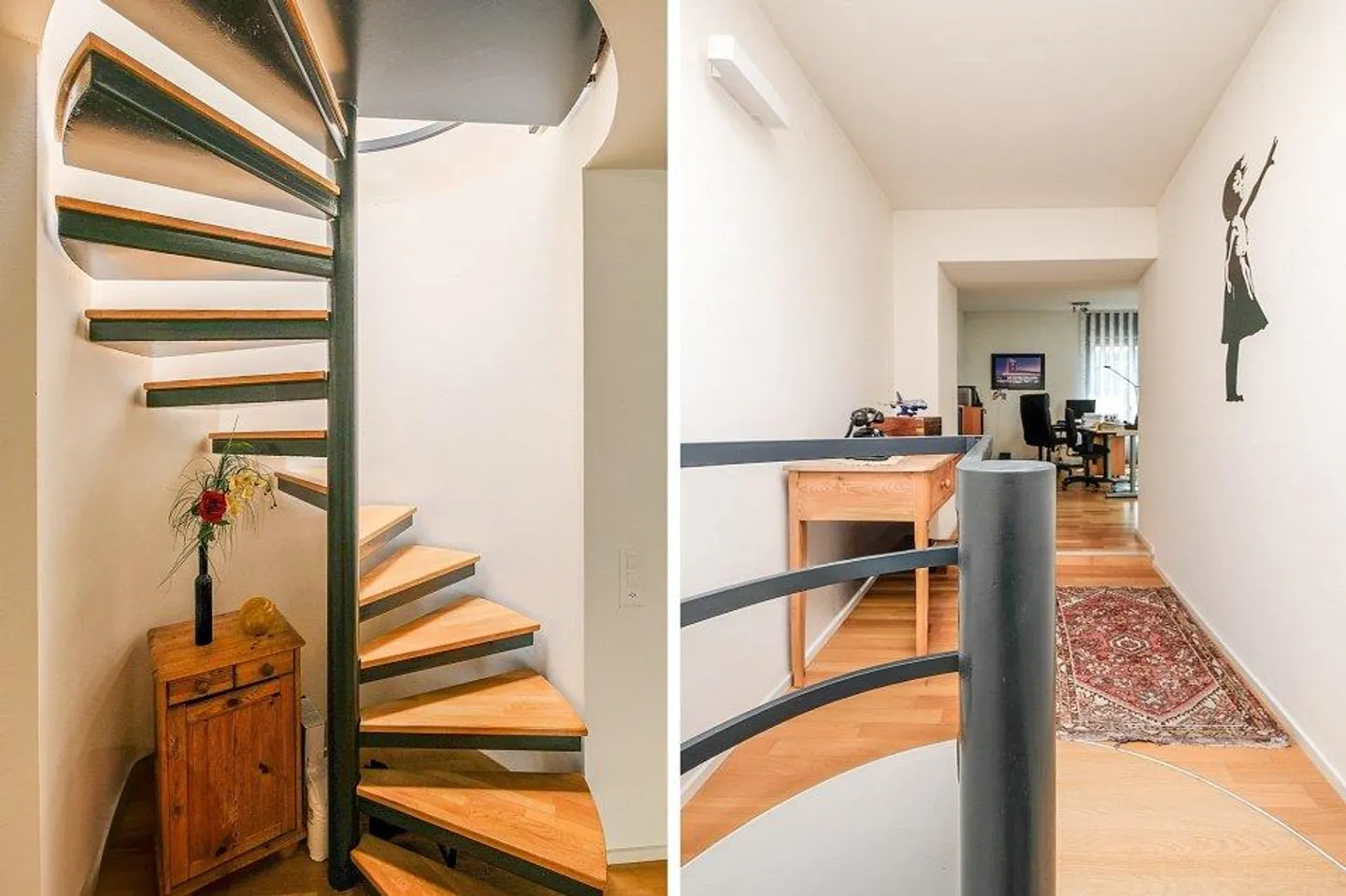 Unique and extraordinary 4.5 room maisonette apartment in a former printing house - Photo 10 of 13