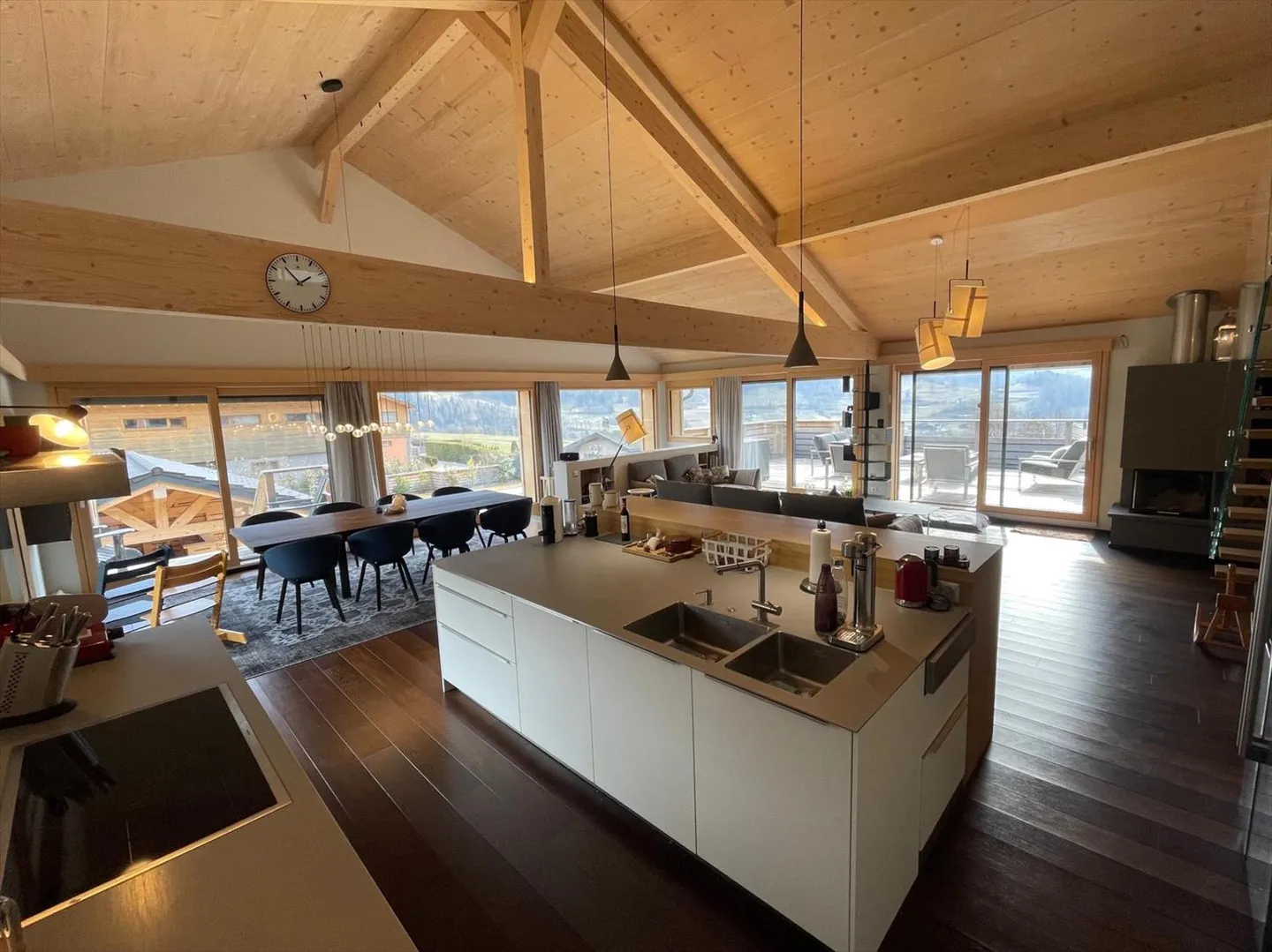 Modern villa with pool and sauna in Vollèges - Photo 2 of 13