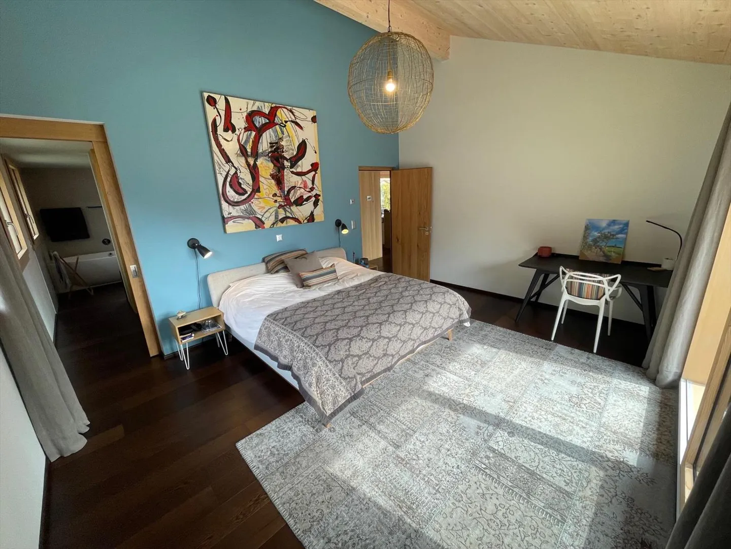Modern villa with pool and sauna in Vollèges - Photo 5 of 13