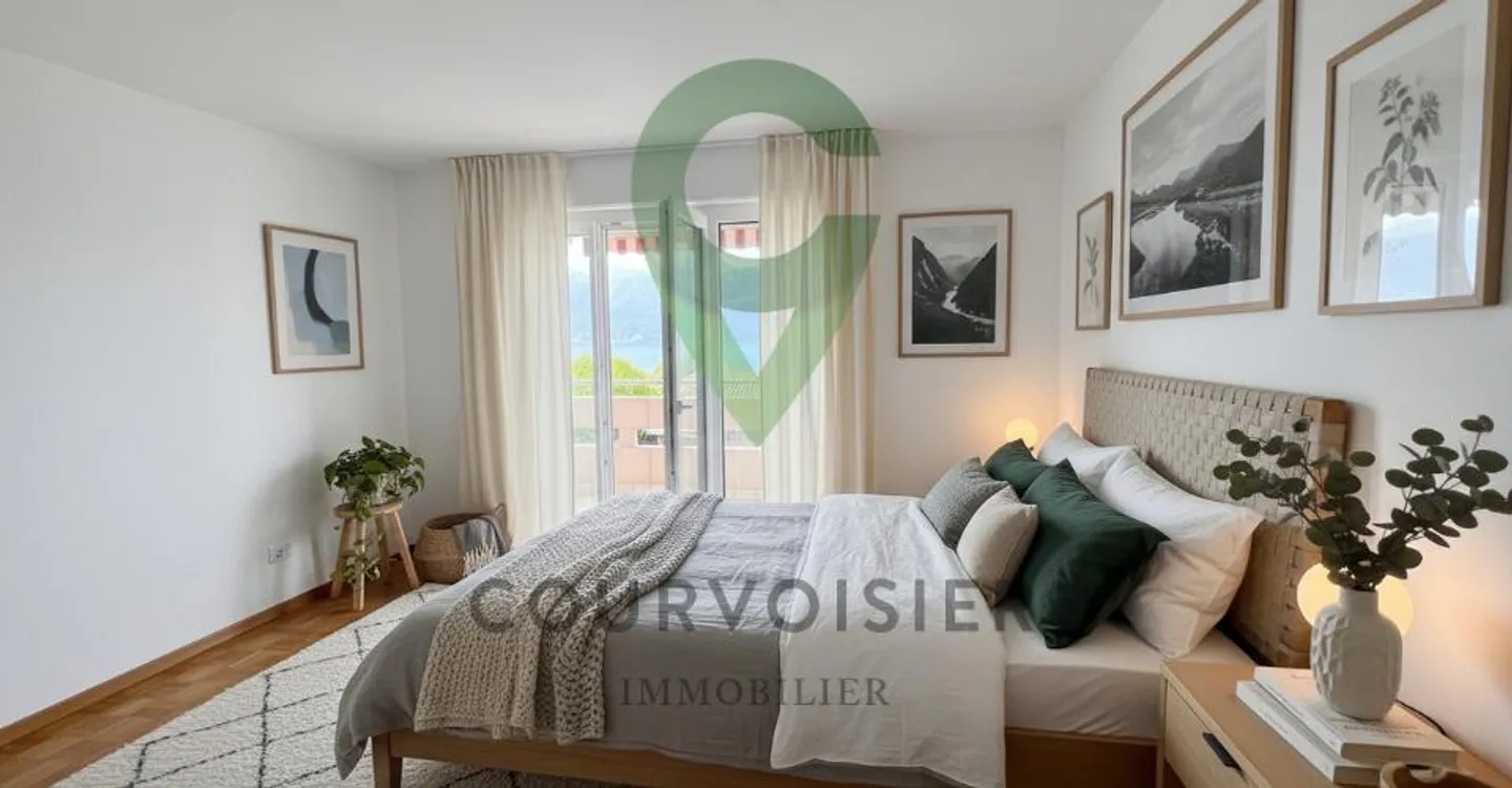 Appartement Éblouissant avec Vue sur le Lac - Photo 3 sur 8