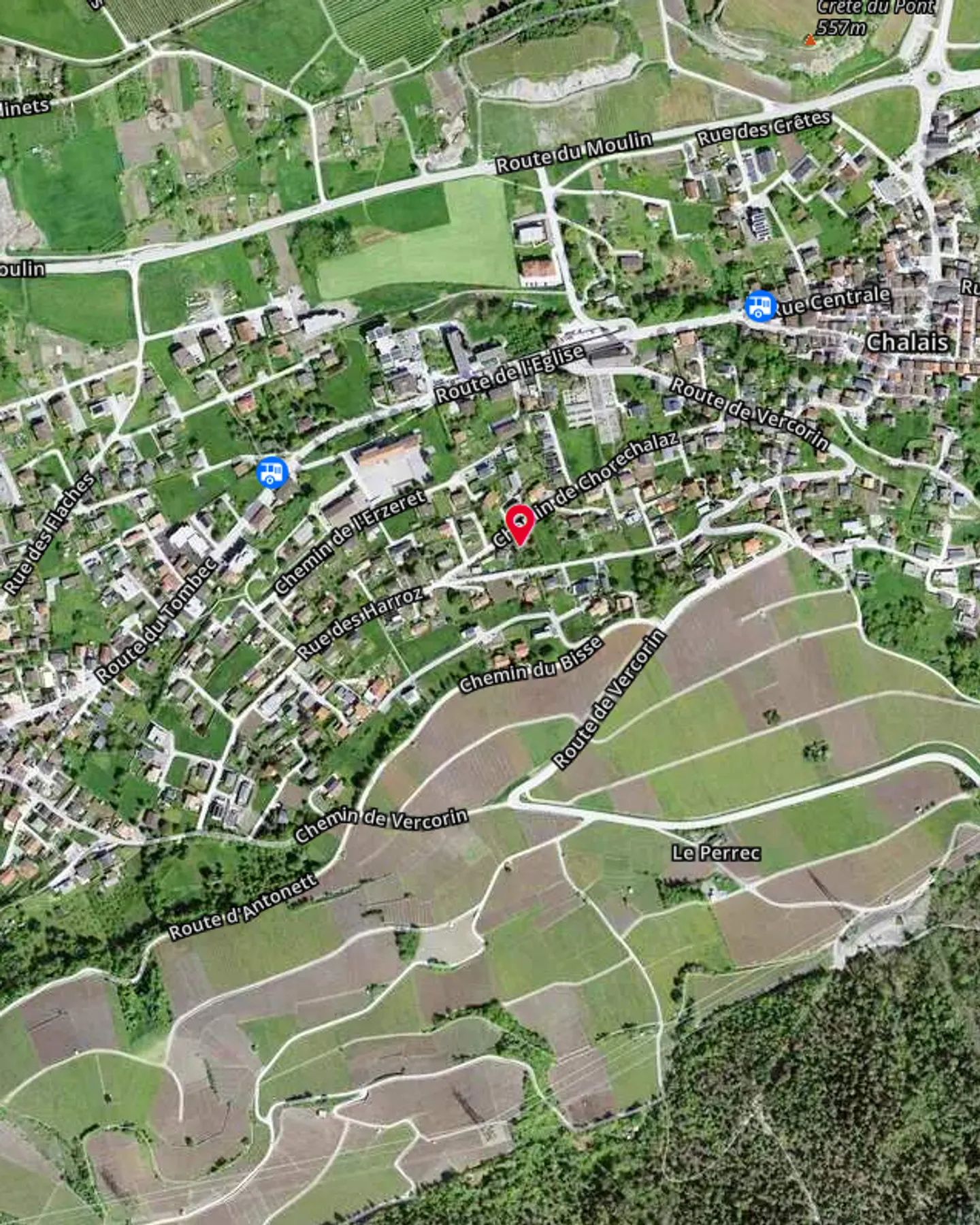 ZU VERKAUFEN CHARMIERENDE UND CHARAKTERVILLA 6.5 ZIMMER IN CHALAIS - Foto 12 von 13