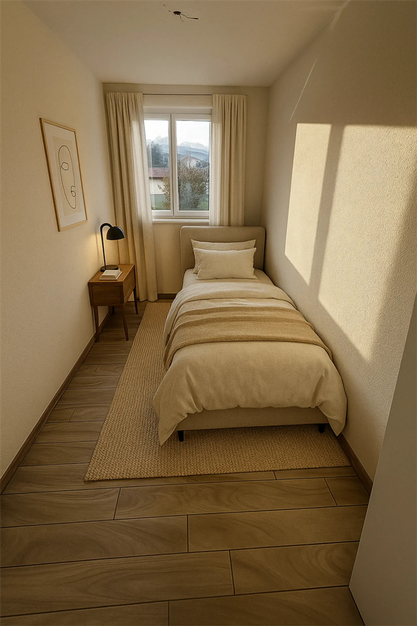 Tavannes, magnifica maisonette di 5,5 stanze al 1°/2° piano con balcone - Foto 5 di 11