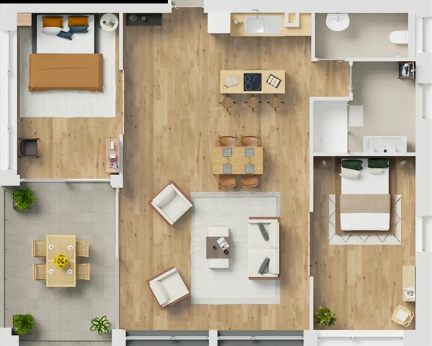 Enkel - The 2 Modular Lofts of 82m² on the Ground Floor - Photo 8 of 12