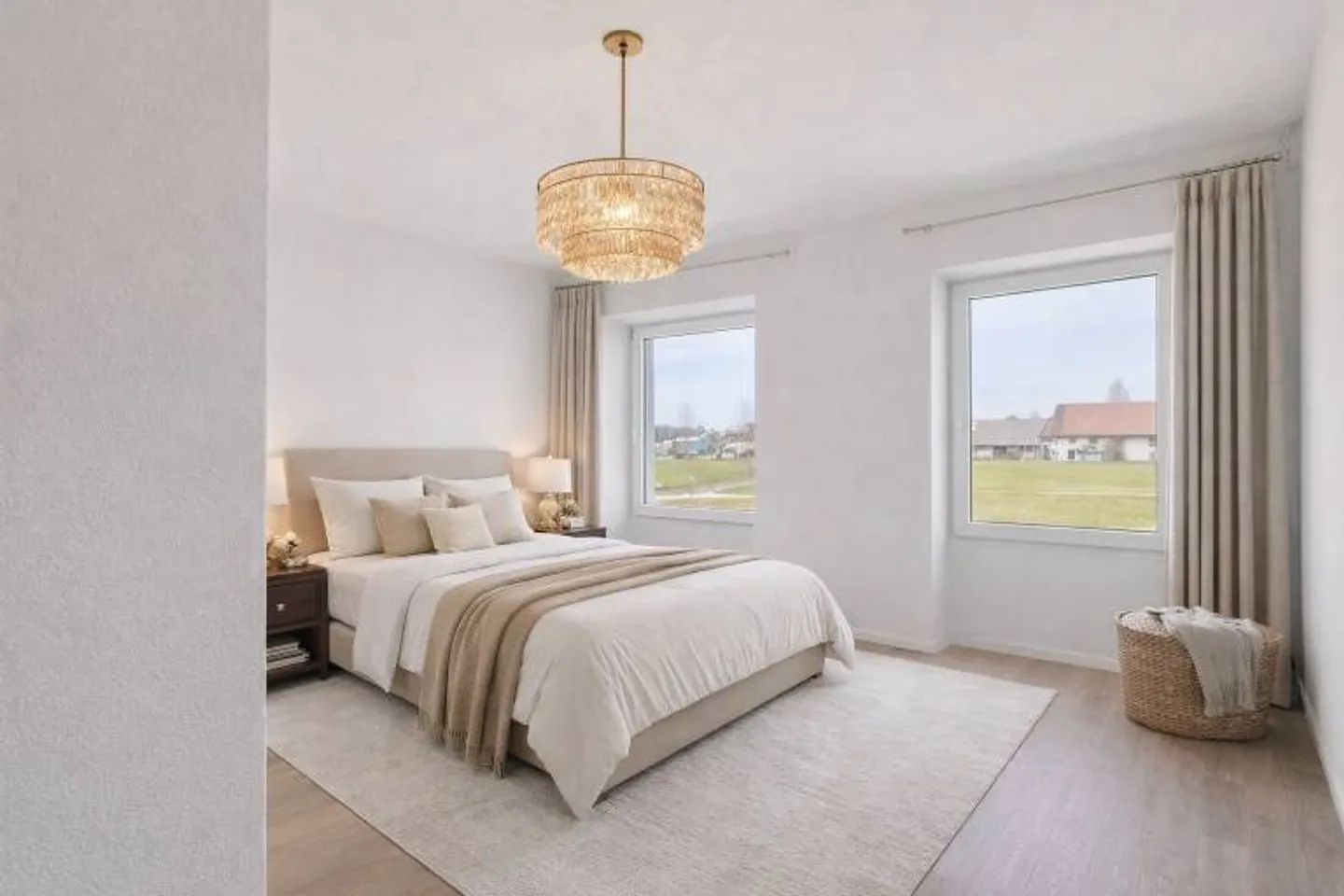 Opportunity: 2 Semi-Detached Villas + Barn, near Estavayer - Photo 12 of 13