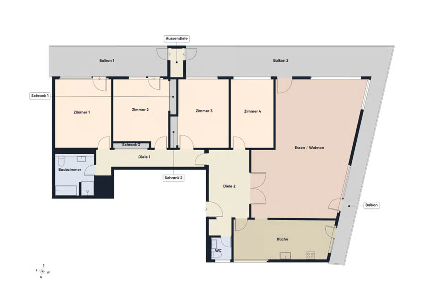 Appartement spacieux à Visp - Photo 10 sur 13
