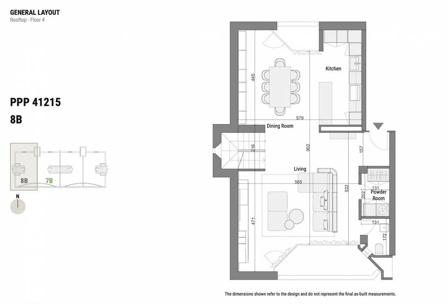 Design-Duplexwohnung mit Panoramaterasse auf dem Dach - Foto 22 von 24