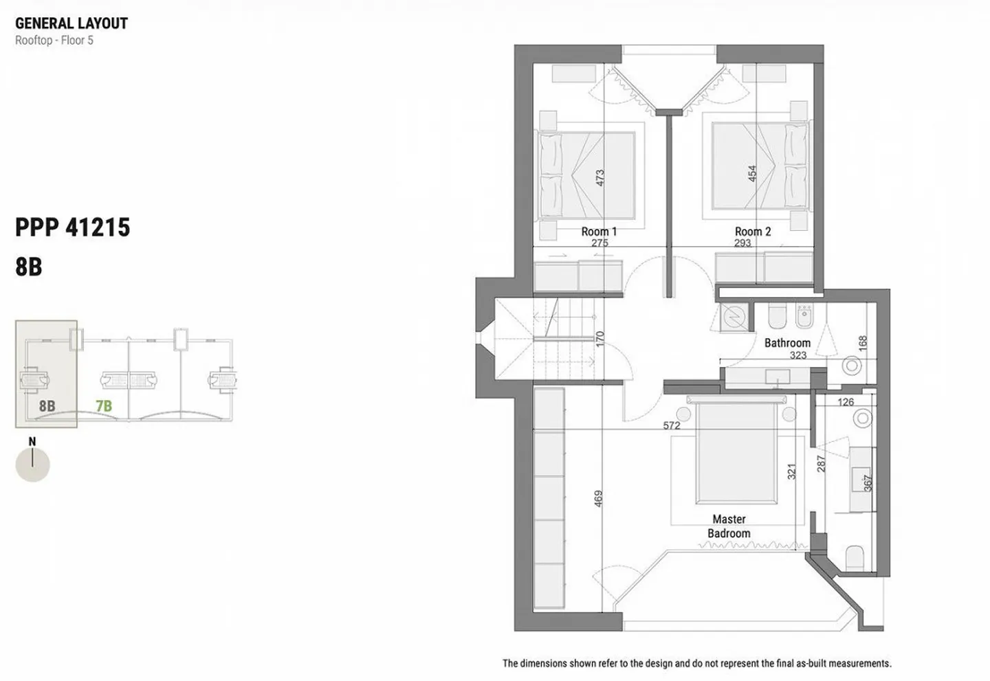 Design-Duplexwohnung mit Panoramaterasse auf dem Dach - Foto 23 von 24